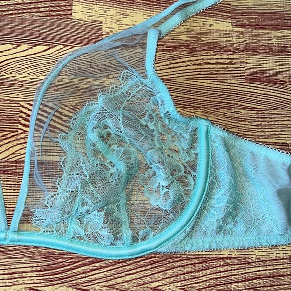Soma Breathtaking Unlined Plunge Lace Underwire Bra SET - 34D NWOT - Picture 11 of 11